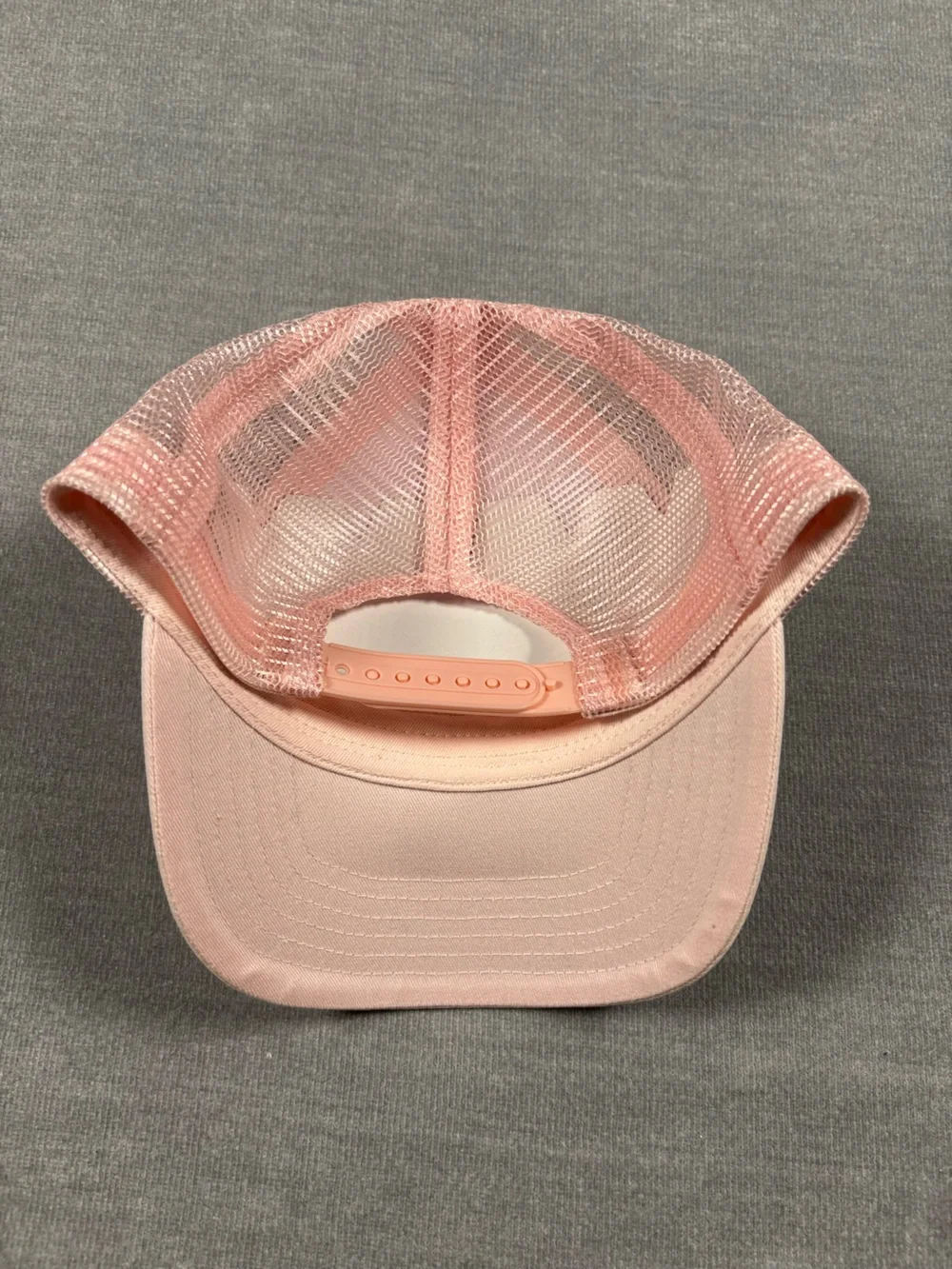 Hello Kitty Pink Mesh Trucker Cap with Embroidered Face